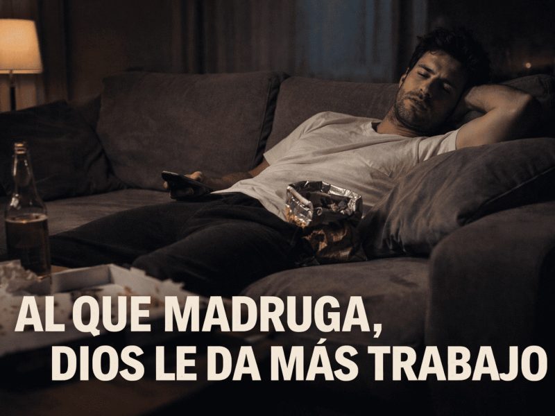 al que madruga, Dios le da más trabajo